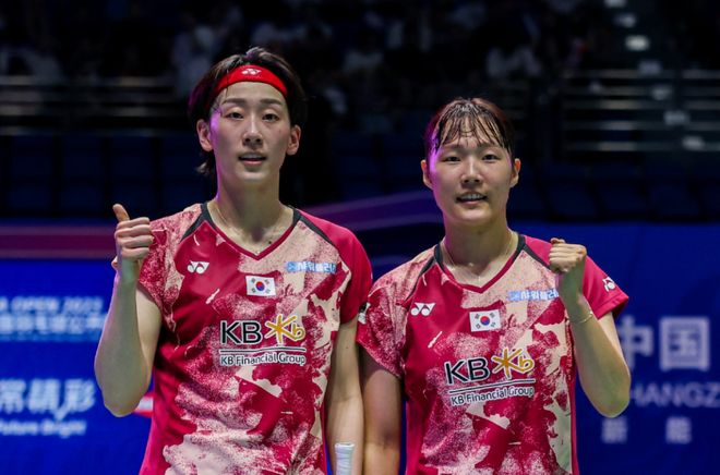 中国队翻盘韩国队，桃田贤斗带队取胜